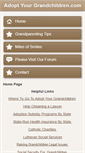 Mobile Screenshot of adoptyourgrandchildren.com